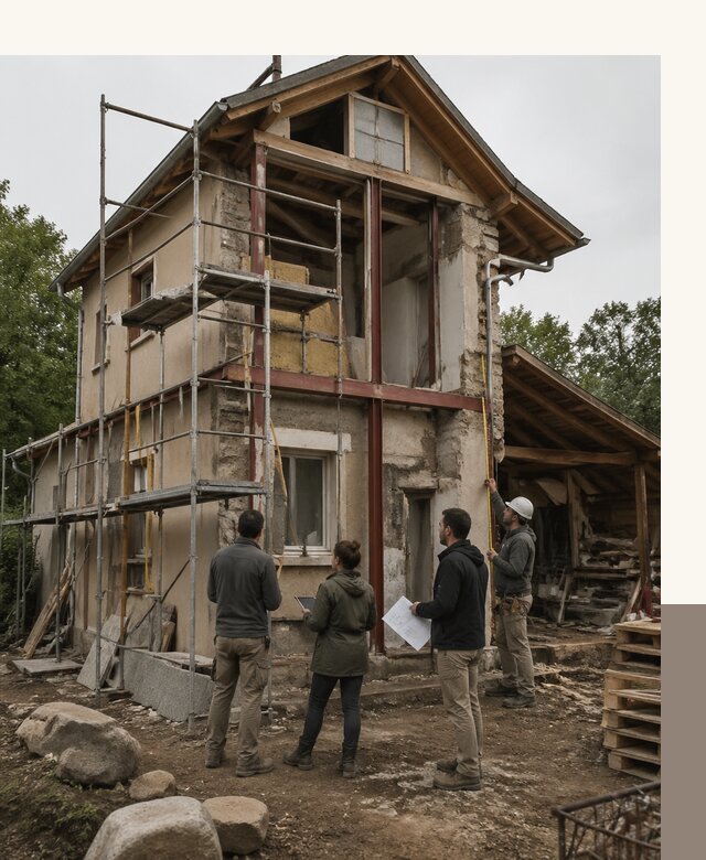 Реконструкция загородного дома под ключ в Шарыпове от бюро